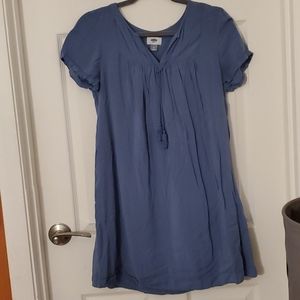 Powder blue mini dress